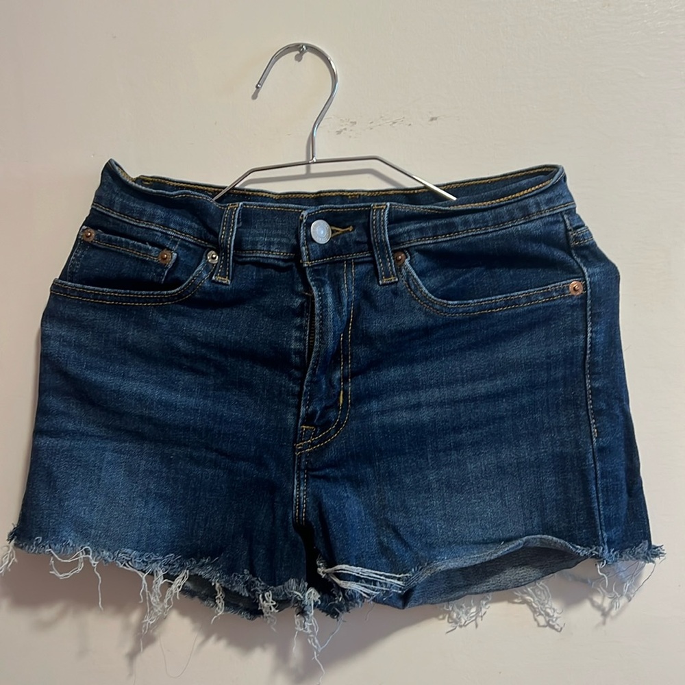 Levis denim shorts